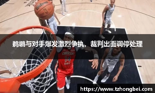 鹈鹕与对手爆发激烈争执，裁判出面调停处理